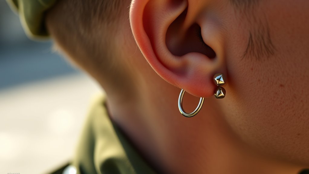 military grooming standards restrict personal adornments