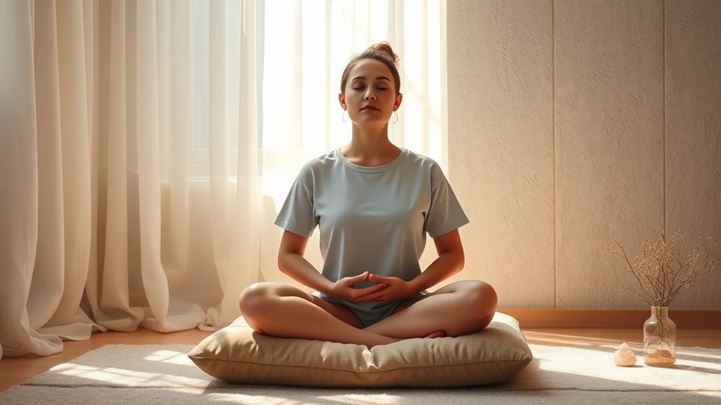 mindful relaxation reduces piercing anxiety