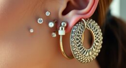 mixing studs and hoops
