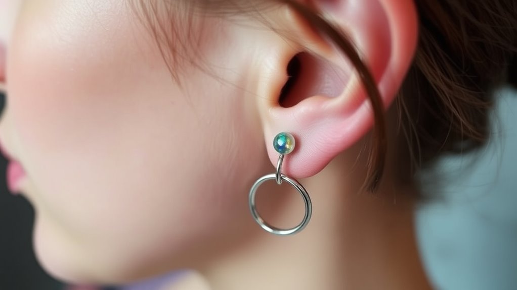 modern ear piercing care