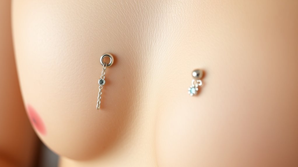nipple piercings safety jewelry sensation
