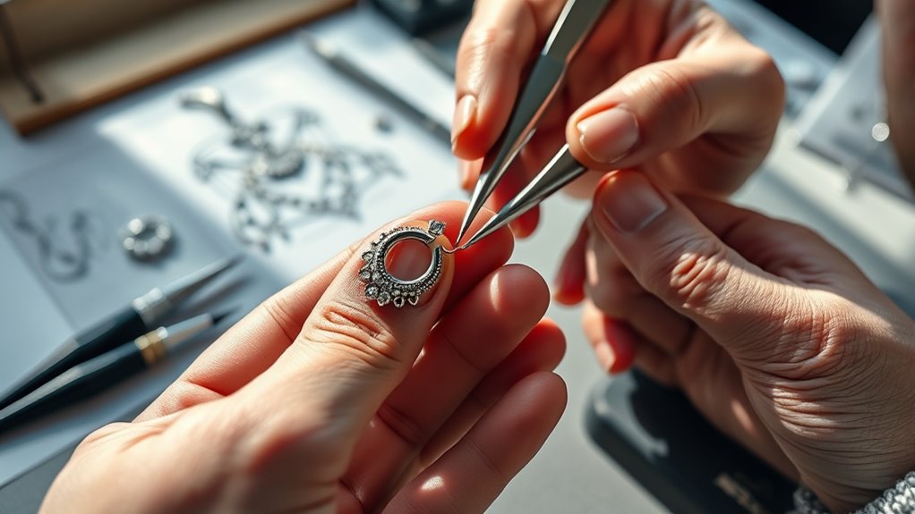 personalized safe piercing jewelry