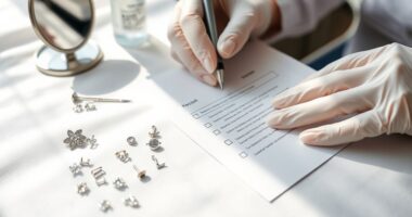 piercing appointment preparation checklist