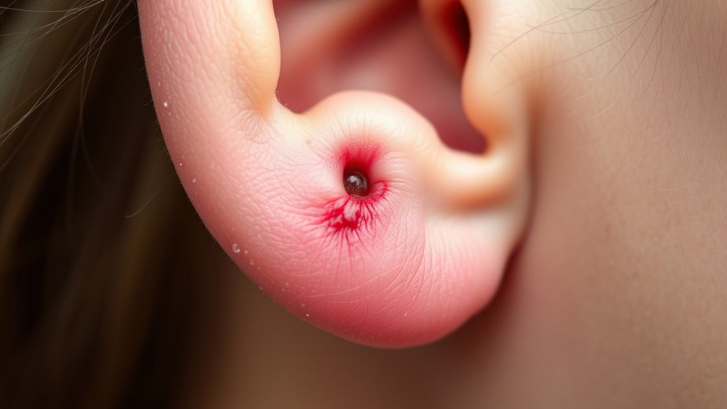 piercing healing and care