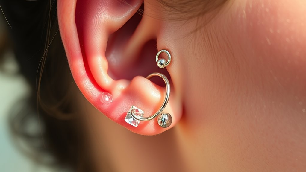 piercing pain as emotional release