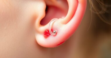 piercing problems require prompt medical attention