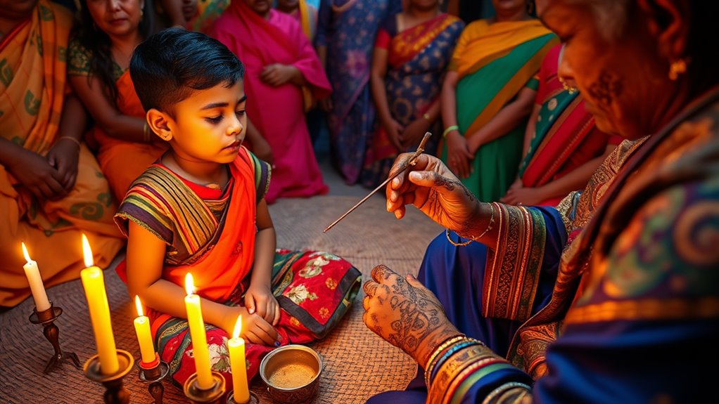 piercing rituals symbolize transition