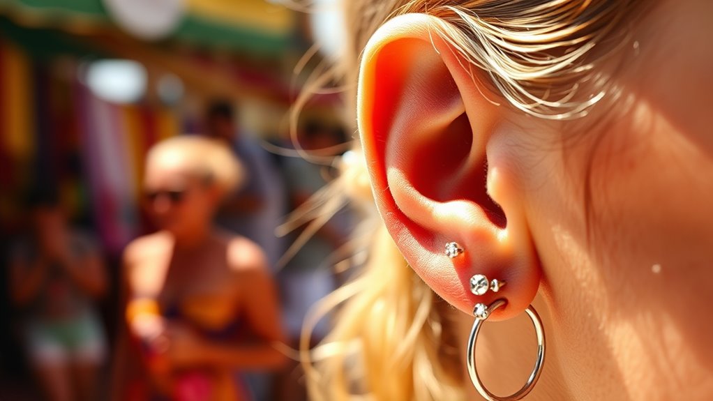 piercings care during travel