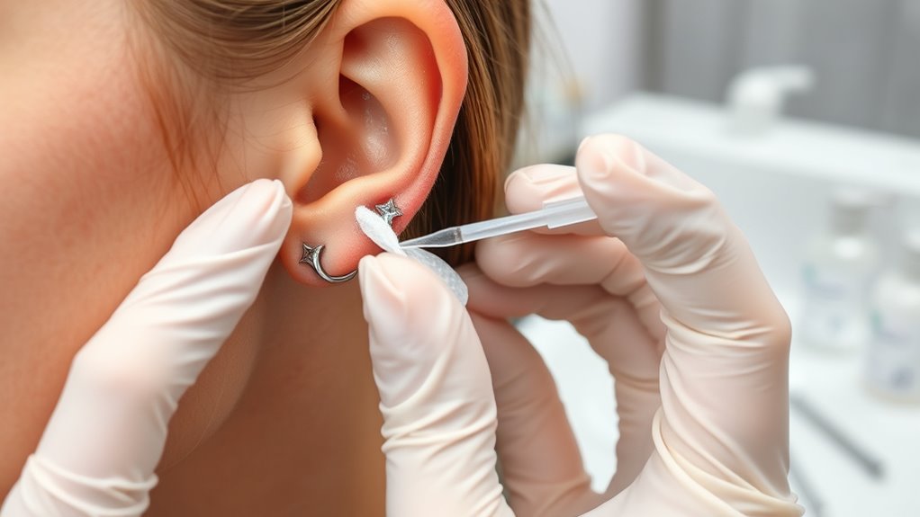 piercings clean check maintain