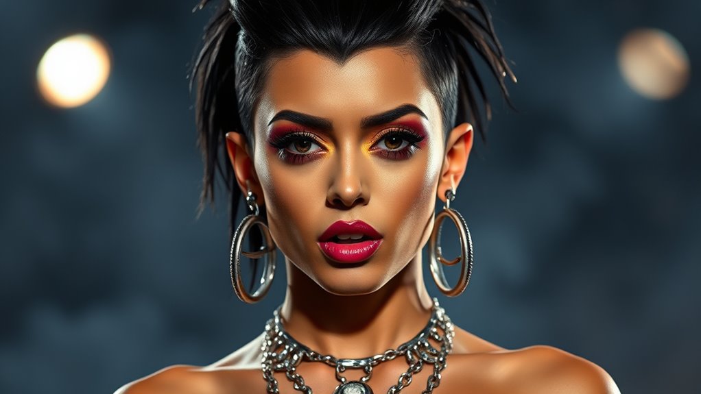 piercings enhance stage presence