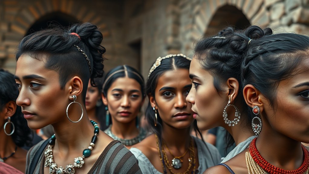 piercings reflect social hierarchy