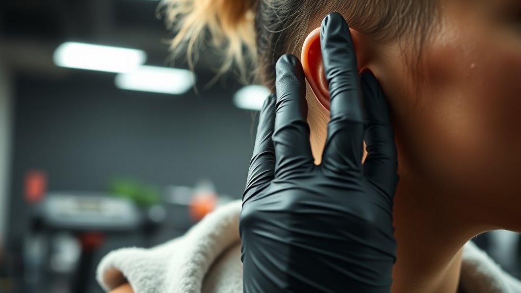 proper cleaning and healing