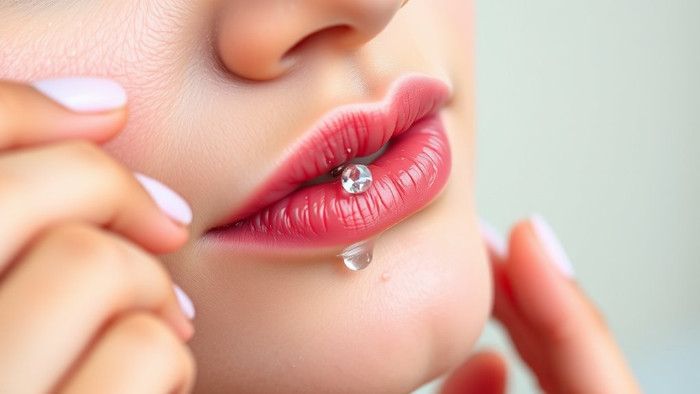 proper hygiene and gentle cleaning