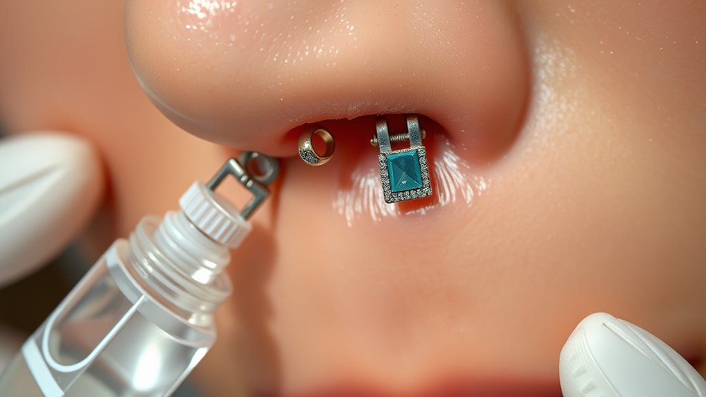 proper piercing aftercare routine