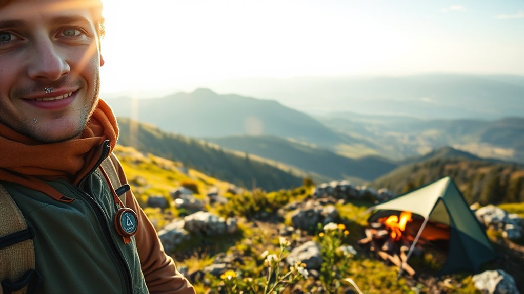 protect piercings during outdoor activities