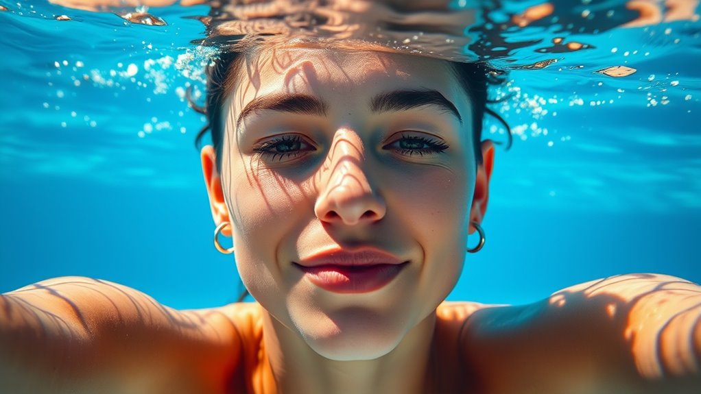 protect piercings during water activities