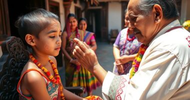 ritual piercings mark maturity