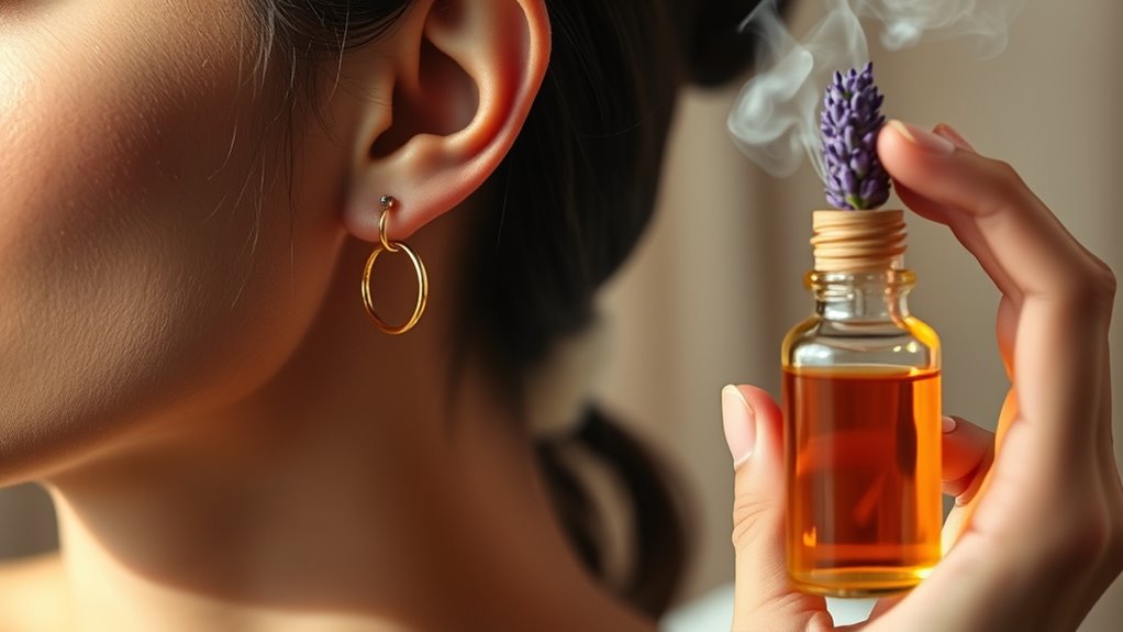safe piercing and aromatherapy