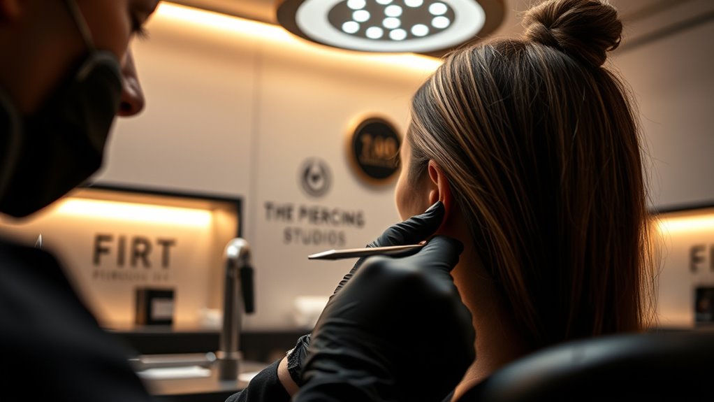 safety focused piercing studio