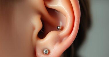 snakebite ear piercings style