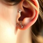 Hidden Helix Piercings: Why They’re Trending subtle trendy ear piercings