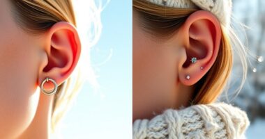 summer and winter piercings