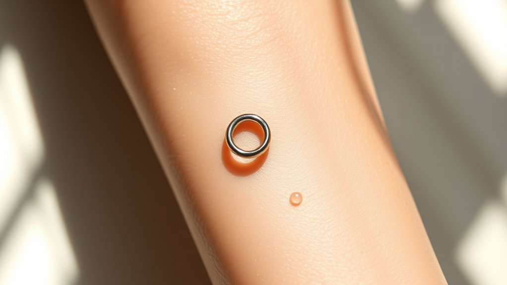 surface piercing techniques and jewelry