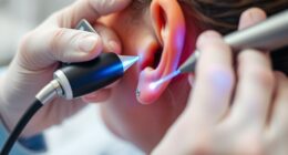 ultrasound laser piercing removal