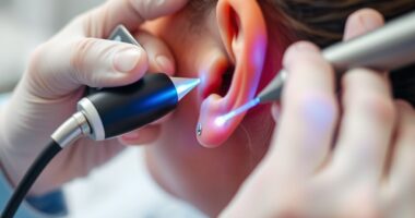 ultrasound laser piercing removal