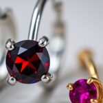 vibrant gemstone piercing jewelry