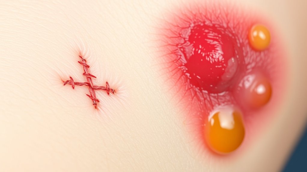 watch for infection signs