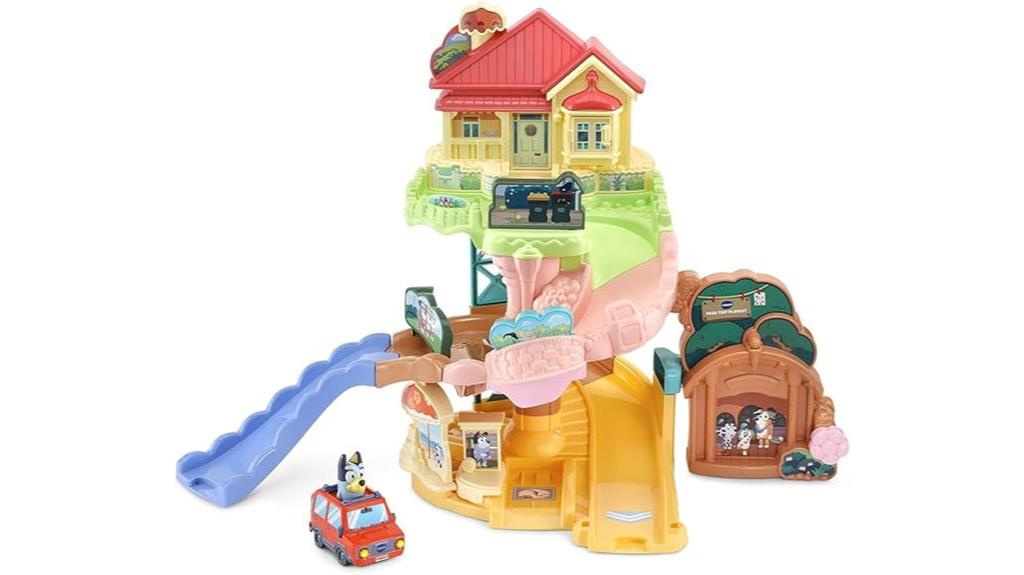 bluey vehicle playset