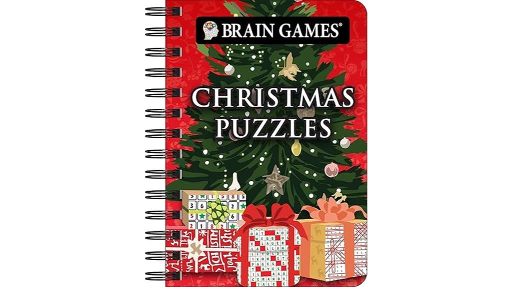 christmas tree puzzle book