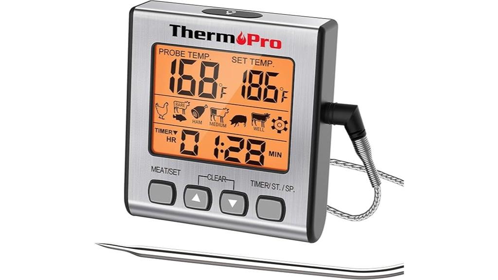 digital meat temperature probe