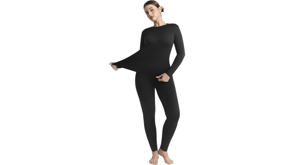 fleece lined women s thermal underwear