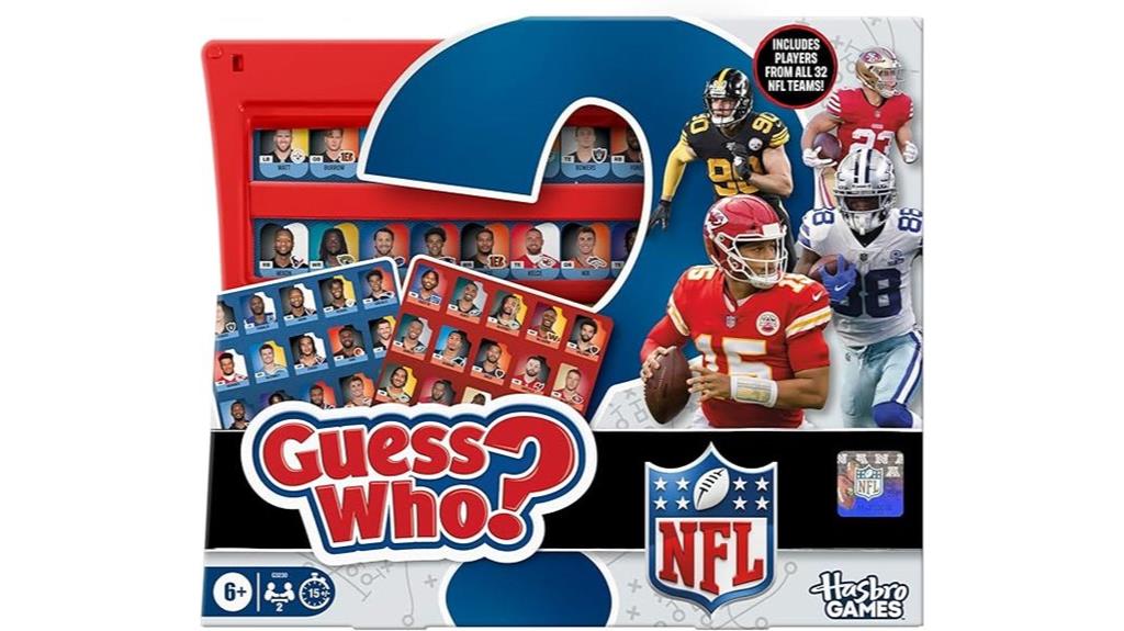 football themed guessing game