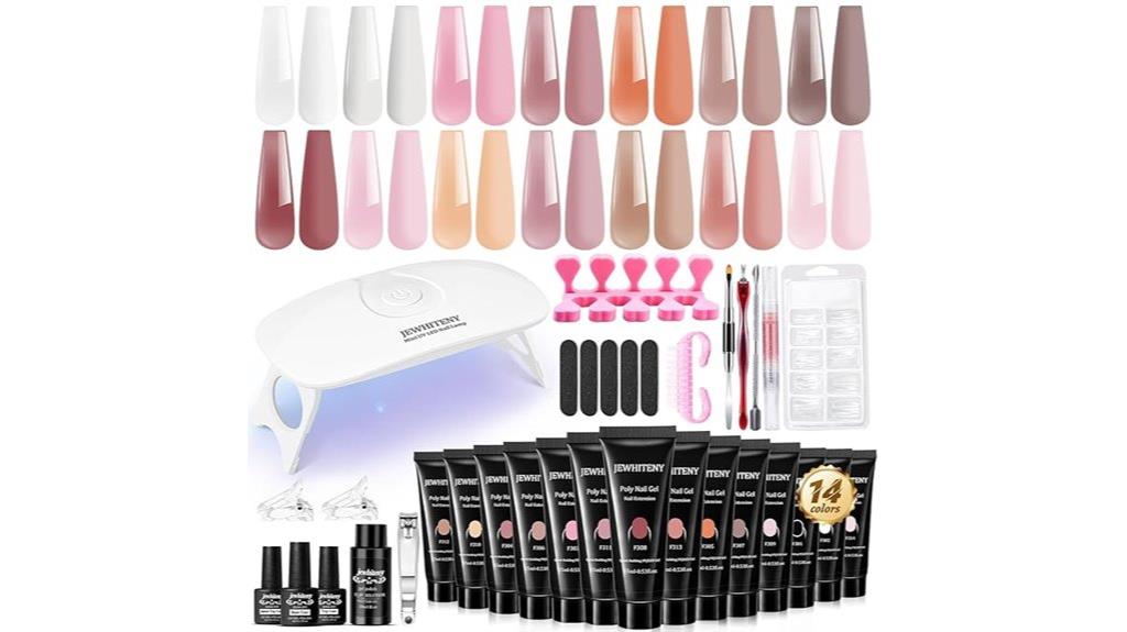 jewish white poly nail kit