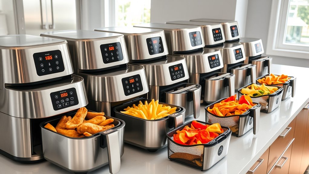 large family air fryer options