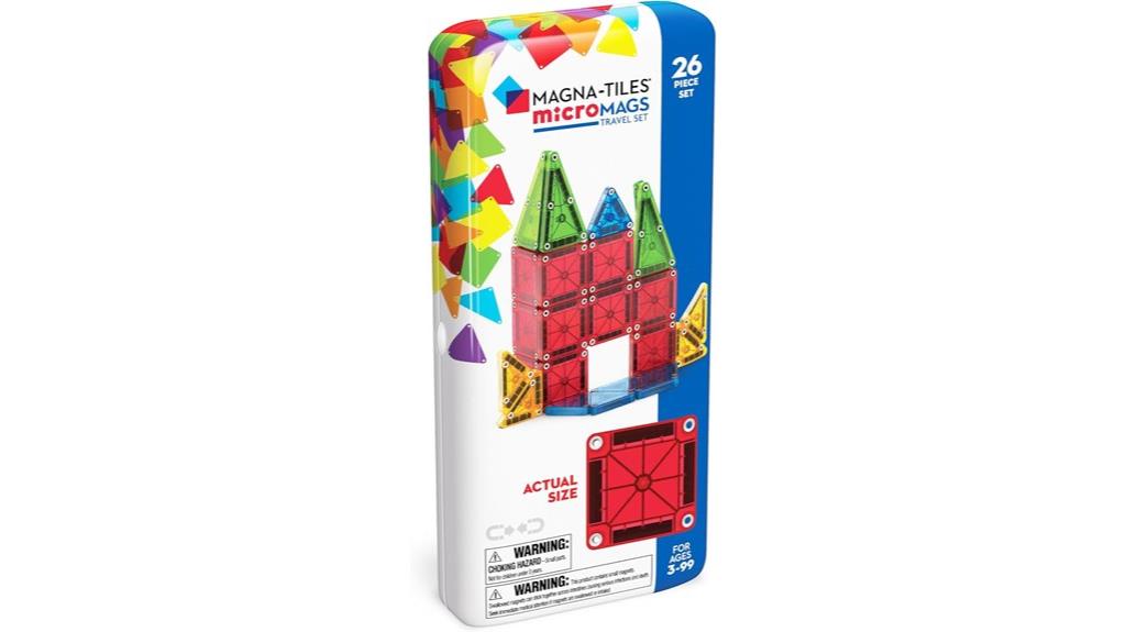 magna tiles travel construction set