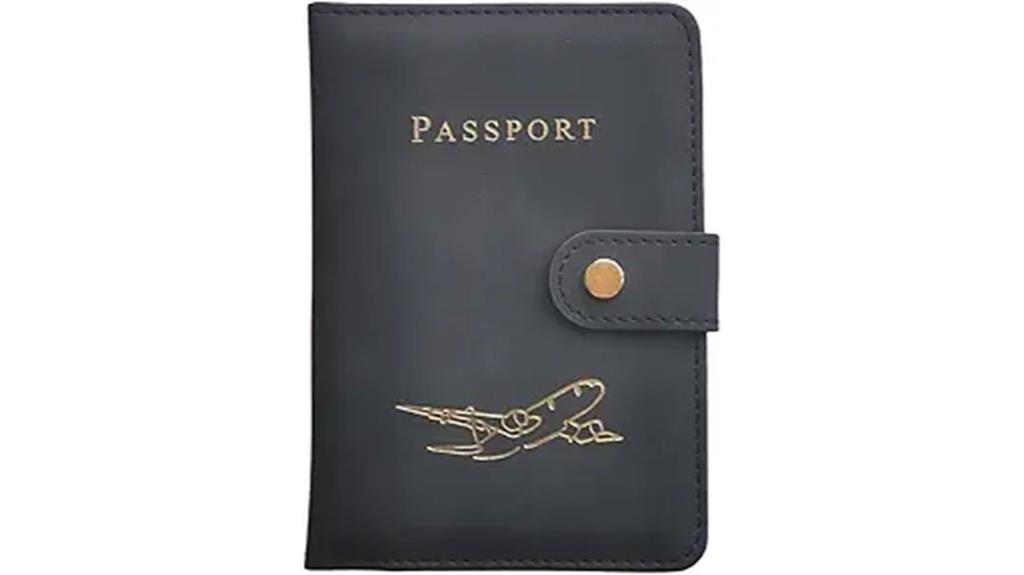 rfid blocking passport cardholder