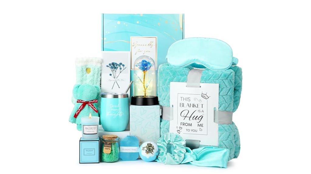 spa gift basket deluxe