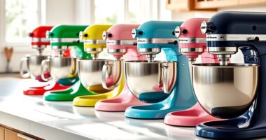 top kitchenaid mixer colors