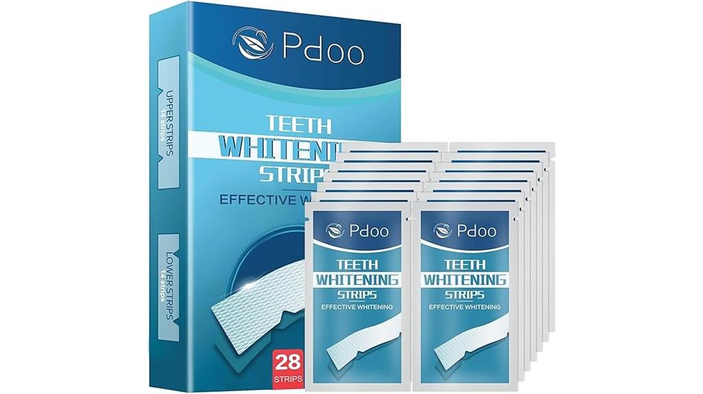 twenty eight teeth whitening strips