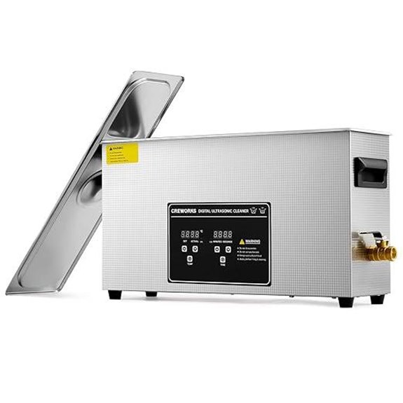 CREWORKS 10L Ultrasonic Parts Cleaner with Heater