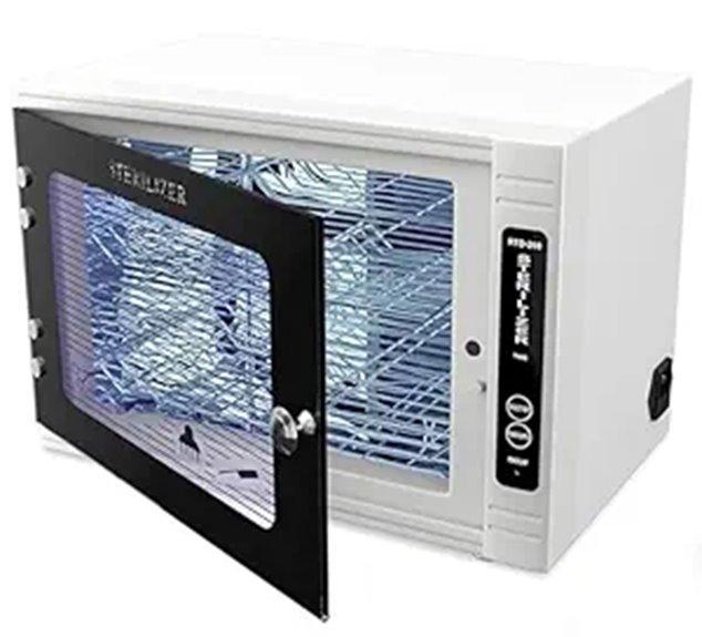 UV Sanitizing Cabinet 12L Metal UVC Cleaner
