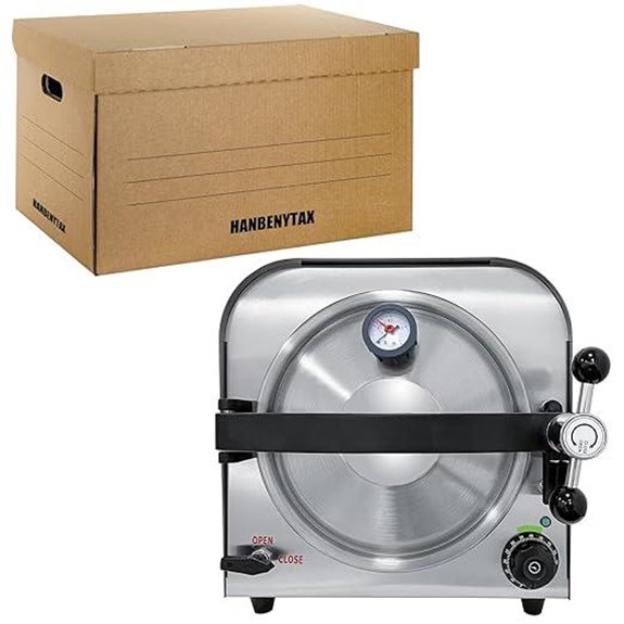 14L Lab Autoclave Sterilizer with 3 Trays