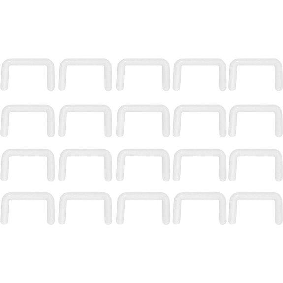 PiercingJ 20pcs Clear Bioflex Septum Rings