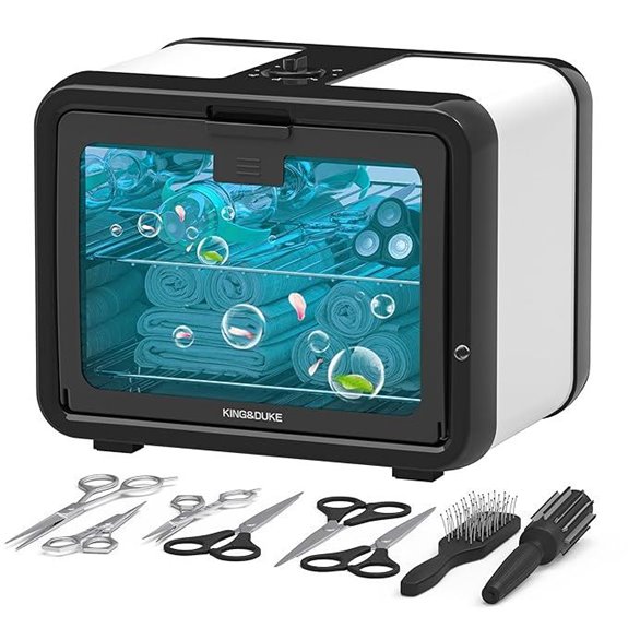 KING&DUKE UV Sanitizer Box with 360° UVC Disinfection