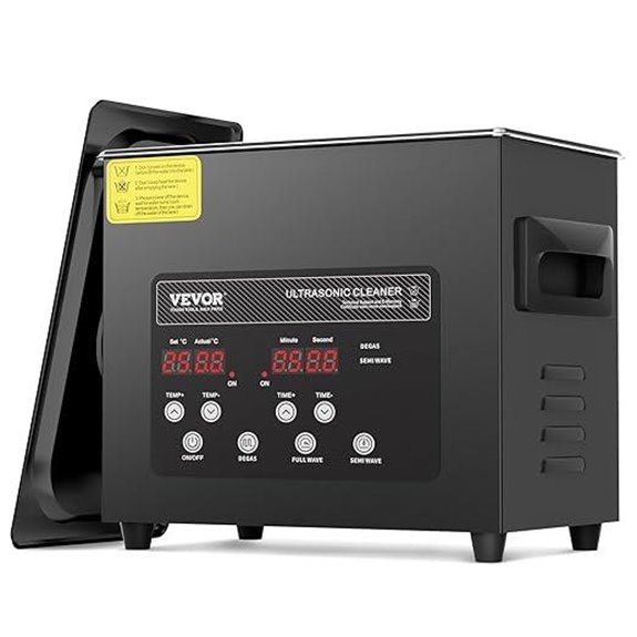 VEVOR 3L Ultrasonic Cleaner with Heater and Timer
