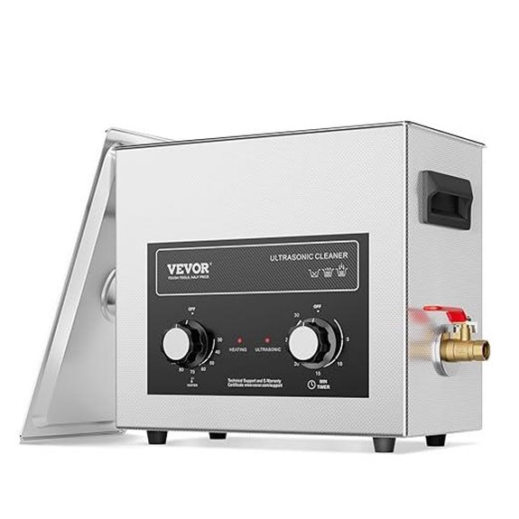 VEVOR 6L Sonic Cleaner with Heater and Timer